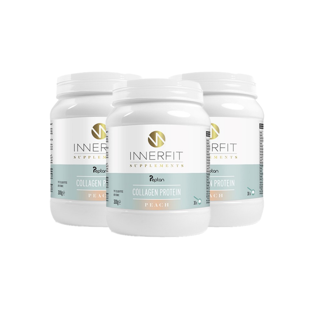 3 x Collagen Protein Peach